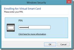 Virtual Smart Cards (VSC) and AD FS 2.0 